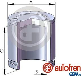 AUTOFREN SEINSA D025781 - Stūmoklis, stabdžių apkaba onlydrive.pro