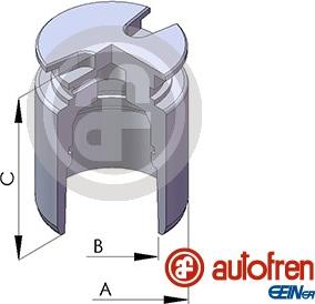 AUTOFREN SEINSA D02554 - Piston, brake caliper onlydrive.pro