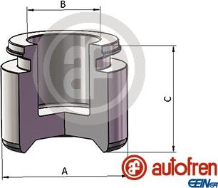 AUTOFREN SEINSA D025660 - Piston, brake caliper onlydrive.pro