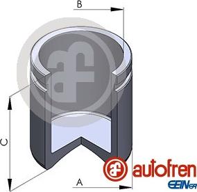 AUTOFREN SEINSA D025129 - Stūmoklis, stabdžių apkaba onlydrive.pro