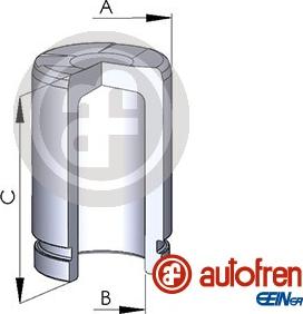 AUTOFREN SEINSA D025254 - Piston, brake caliper onlydrive.pro