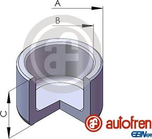 AUTOFREN SEINSA D025130 - Piston, brake caliper onlydrive.pro