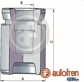 AUTOFREN SEINSA D025370 - Piston, brake caliper onlydrive.pro