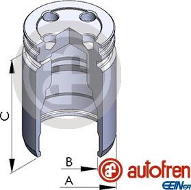 AUTOFREN SEINSA D025241 - Piston, brake caliper onlydrive.pro