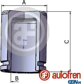 AUTOFREN SEINSA D025690 - Поршень, корпус скобы тормоза onlydrive.pro