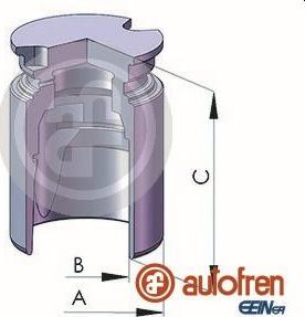 AUTOFREN SEINSA D02523 - Piston, brake caliper onlydrive.pro