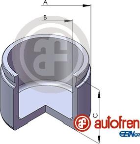 AUTOFREN SEINSA D0 2595 - Stūmoklis, stabdžių apkaba onlydrive.pro