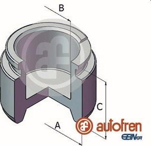 AUTOFREN SEINSA D025726 - Piston, brake caliper onlydrive.pro