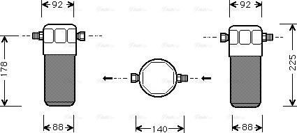 Ava Quality Cooling AI D154 - Dryer, air conditioning onlydrive.pro