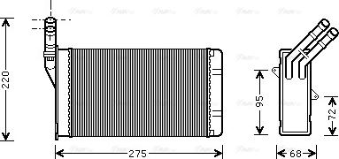 Ava Quality Cooling CN 6055 - Soojusvaheti,salongiküte onlydrive.pro