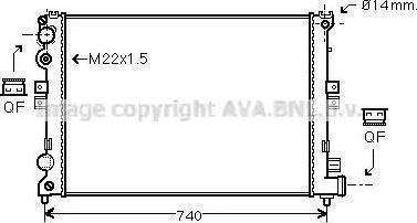 Nissens 61286 - Radiator, engine cooling onlydrive.pro