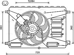 Ava Quality Cooling FD7556 - Ventilaator,mootorijahutus onlydrive.pro