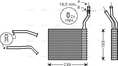 Ava Quality Cooling FDA6364 - Šilumokaitis, salono šildymas onlydrive.pro