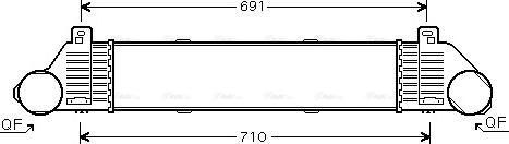 Ava Quality Cooling MSA4353 - Kompressoriõhu radiaator onlydrive.pro