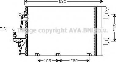 Ava Quality Cooling OL 5366 - Condenser, air conditioning onlydrive.pro