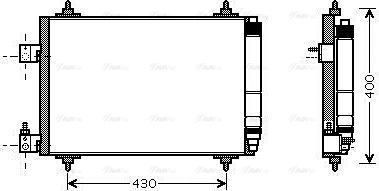 Ava Quality Cooling PEA5286D - Condenser, air conditioning onlydrive.pro