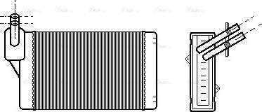 Ava Quality Cooling VNA6060 - Heat Exchanger, interior heating onlydrive.pro