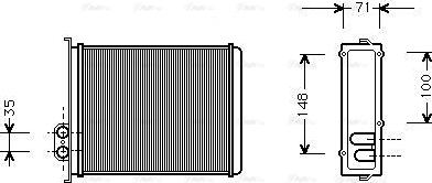 Ava Quality Cooling VOA6085 - Šilumokaitis, salono šildymas onlydrive.pro