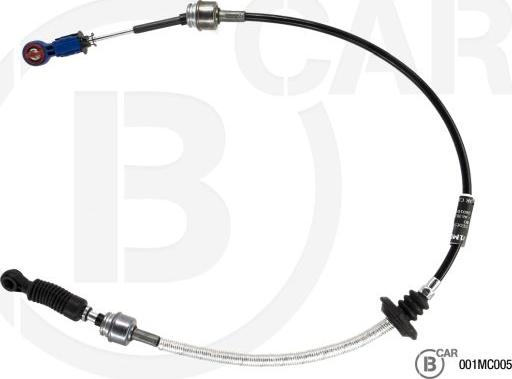 B CAR 001MC005 - Cable, tip, manual transmission onlydrive.pro