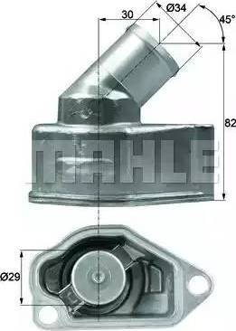 BEHR TI 9 92 - Coolant thermostat / housing onlydrive.pro