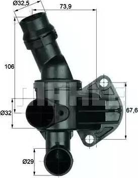 BEHR TI 6 87 - Termostats, Dzesēšanas šķidrums onlydrive.pro