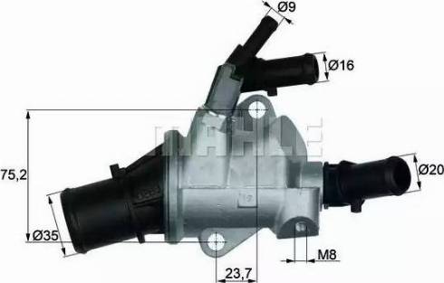 BEHR TI 148 88 - Termostaatti, jäähdytysneste onlydrive.pro