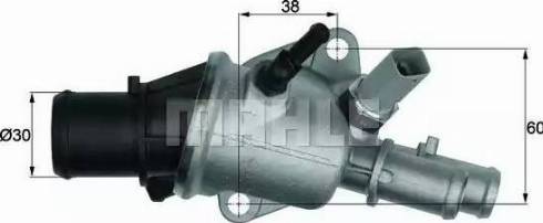 BEHR TI 156 88 - Coolant thermostat / housing onlydrive.pro
