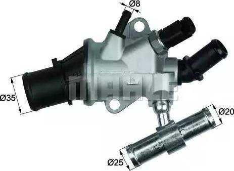 BEHR TI 157 88 - Coolant thermostat / housing onlydrive.pro