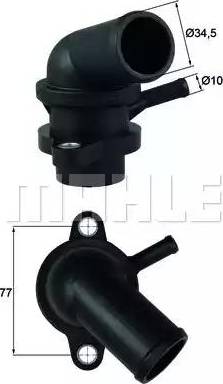 BEHR TI 240 87D - Coolant thermostat / housing onlydrive.pro