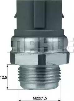 BEHR TSW 48D - Temperatūros jungiklis, radiatoriaus ventiliatorius onlydrive.pro