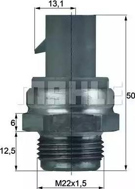 BEHR TSW 14D - Temperatūros jungiklis, radiatoriaus ventiliatorius onlydrive.pro