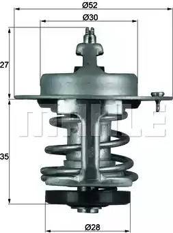 BEHR TX 69 79 - Coolant thermostat / housing onlydrive.pro