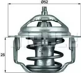 BEHR TX 64 82 - Coolant thermostat / housing onlydrive.pro