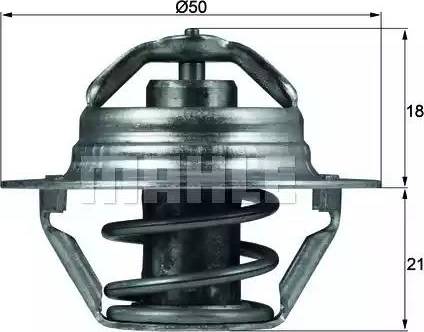 BEHR TX 100 89D - Termostats, Dzesēšanas šķidrums onlydrive.pro