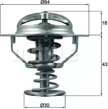 BEHR TX 114 82D - Termostats, Dzesēšanas šķidrums onlydrive.pro