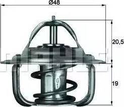 BEHR TX 1 87D - Coolant thermostat / housing onlydrive.pro