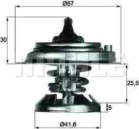 BEHR TX 29 80D - Coolant thermostat / housing onlydrive.pro