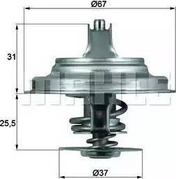 BEHR TX 25 71D - Coolant thermostat / housing onlydrive.pro