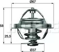 BEHR TX 20 80D - Coolant thermostat / housing onlydrive.pro