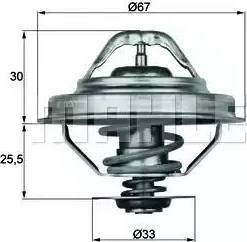 BEHR TX 28 92D - Термостат охлаждающей жидкости / корпус onlydrive.pro