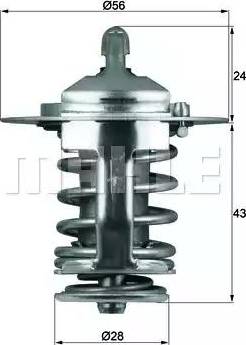 BEHR TX 70 82 - Termostats, Dzesēšanas šķidrums onlydrive.pro