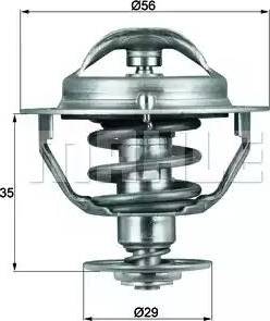 BEHR TX 73 82D - Coolant thermostat / housing onlydrive.pro