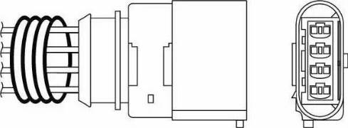 BorgWarner (BERU) OPH054 - Oxygen, Lambda Sensor onlydrive.pro