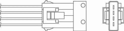 BorgWarner (BERU) OZH205 - Lambdatunnistin onlydrive.pro