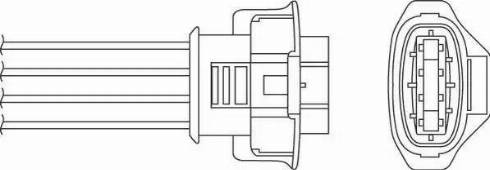 BorgWarner (BERU) OZH115 - Oxygen, Lambda Sensor onlydrive.pro