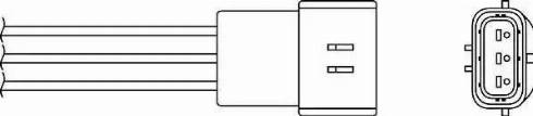 BorgWarner (BERU) OZH095 - Oxygen, Lambda Sensor onlydrive.pro