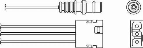 BorgWarner (BERU) OZH041 - Oxygen, Lambda Sensor onlydrive.pro