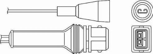 BorgWarner (BERU) OZH003 - Oxygen, Lambda Sensor onlydrive.pro