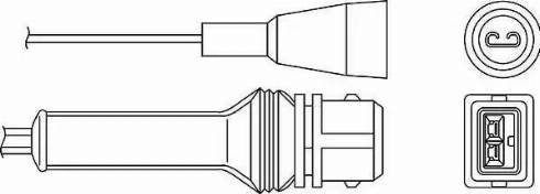 BorgWarner (BERU) OZH017 - Oxygen, Lambda Sensor onlydrive.pro