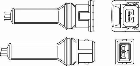 BorgWarner (BERU) OZH035 - Oxygen, Lambda Sensor onlydrive.pro